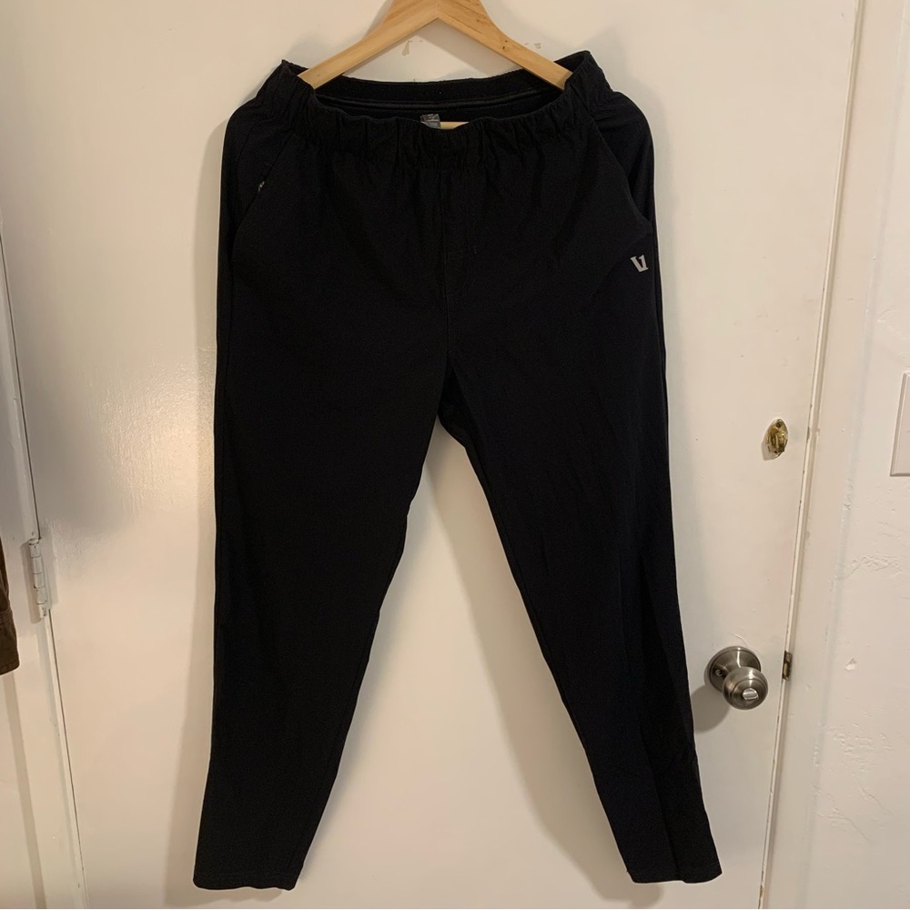 Vuori Men's Fleet Black Pants - Medium